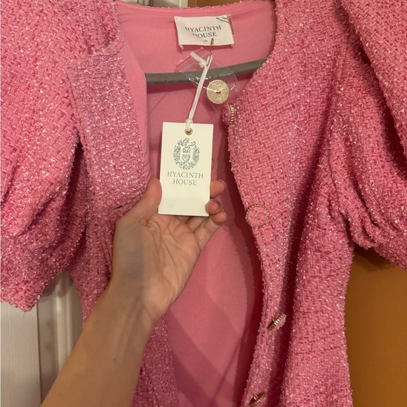 Tuckernuck Dress - Hyacinth House Pink Tweed - Picture 3 of 5